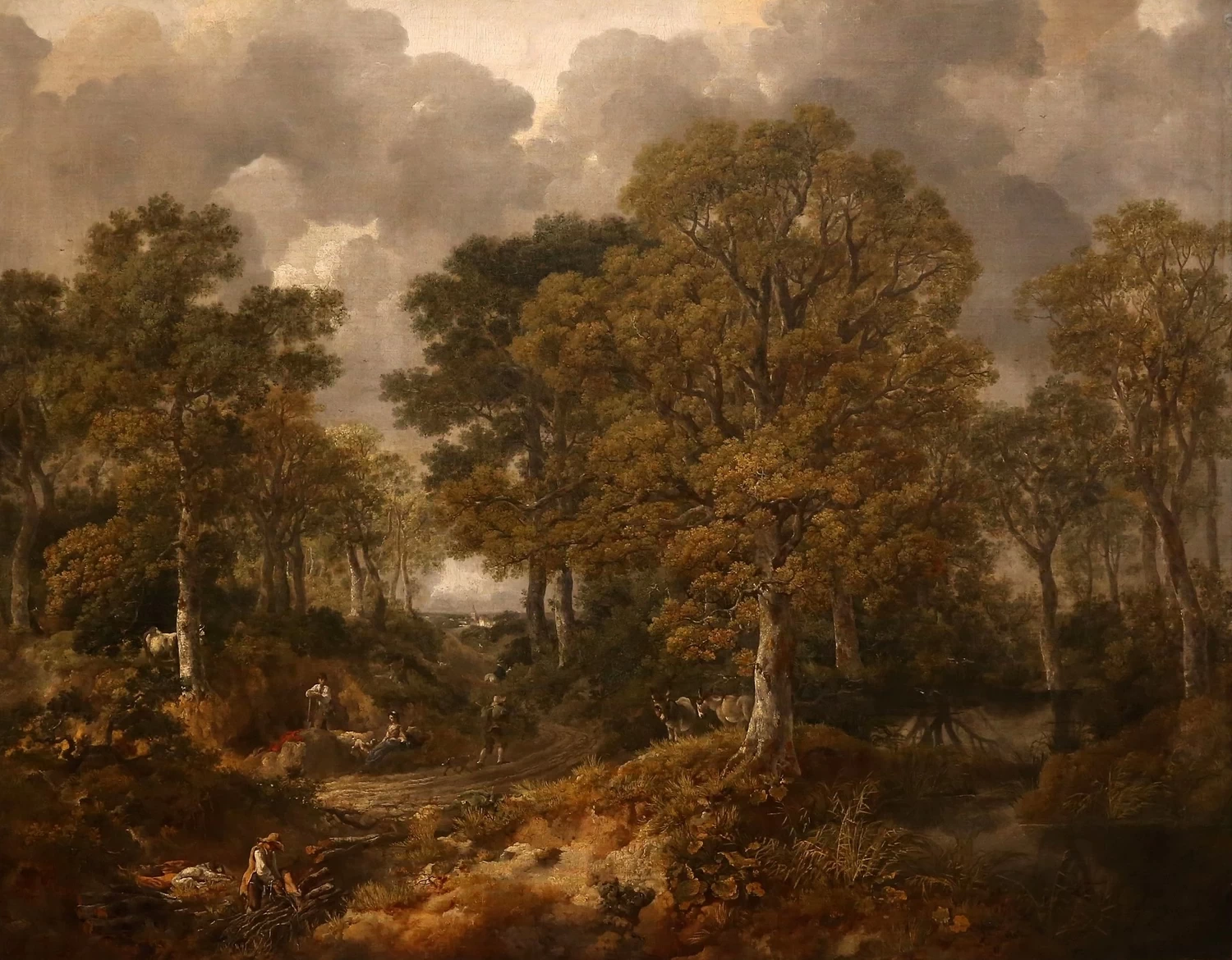 Cornard Wood, presso Sudbury, Suffolk, 1748 - National Gallery, Londra